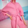 Barbie The Movie Pembe Tulumlu Bebek HRF29 - Görsel 3