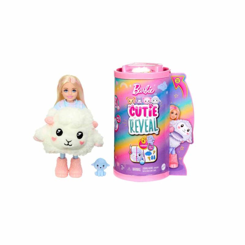 Barbie Cutie Reveal Bebekler Chelsea Sevimli Kostümler Serisi - Görsel 3