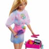 Barbie Malibu Stilist Bebek Oyun Seti HNK95 - Görsel 3