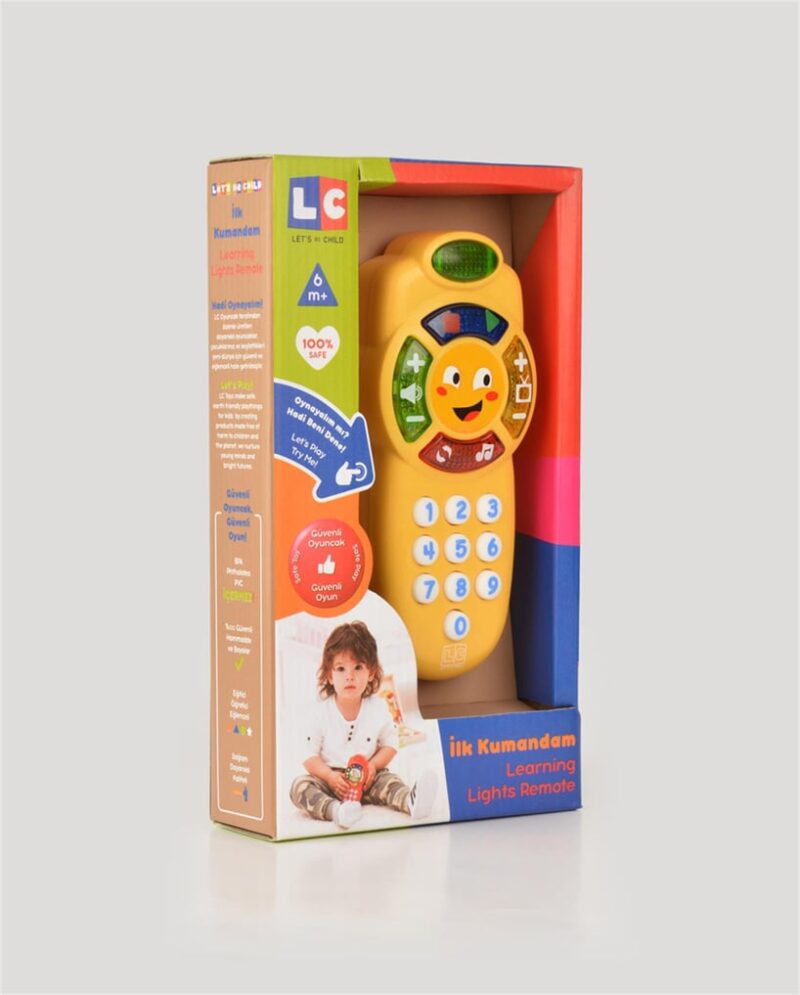 LC Eğitici Oyuncak Sarı İlk Kumandam - Görsel 2